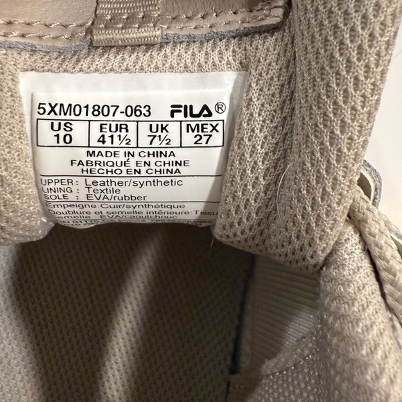 Fila Gray Sneakers Chunky Comfort Design - Picture 3 of 8